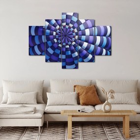 Obraz štruktúry lietajúceho balóna (150x105 cm)