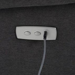Polohovacie kreslo hnedé elektrické TV-925 BR2