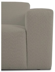 Svetlohnedá rohová pohovka z textílie buklé (ľavý roh) Roxy – Scandic