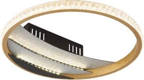 Globo 48493-12 - LED stropné svietidlo CONSTANCE LED/12W/230V, priemer 29,5 cm, zlaté
