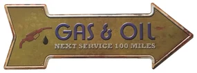 Ceduľa Gas &amp; Oil