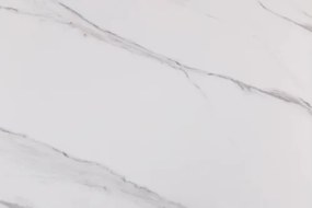 Rozkladací jedálenský stôl Mikado 46495 180/230x90cm Ceramik white marble  - Komfort-nábytok