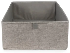 Sivý úložný box Compactor Oxford, 56 x 36 cm