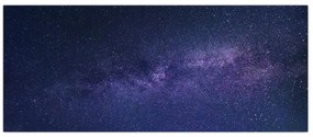Obraz galaxie (120x50 cm)
