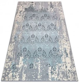 Kusový koberec Core W3824 Ornament Vintage cream/grey and blue, 120x170, modrá, chodba / predsieň, Dywany Łuszczów