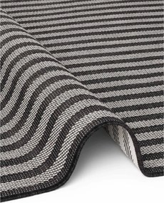 Čierny/krémovobiely vnútorný a vonkajší koberec 120x170 cm Haringey Linley – Ted Baker