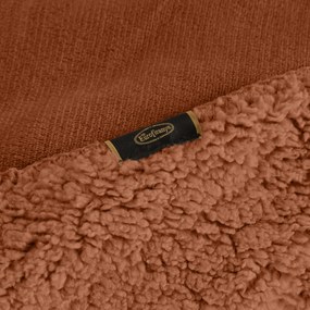 BUKLÉ DEKA TEDY 150X200 CM TEHLOVÁ