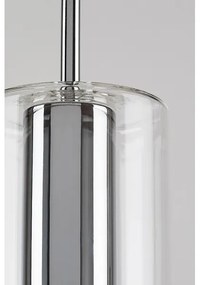 Rabalux 72048 - Luster na lanku ESTA 1xE27/40W/230V číra/chróm