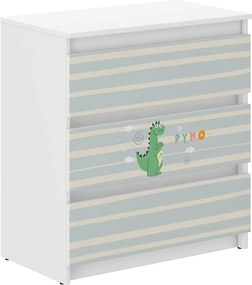 Wooden Toys Detská komoda R-3 DINO