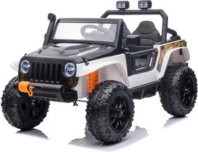 LEAN CARS Elektrické autíčko XB-1118 LED diaľkové ovládanie biele