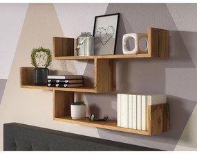 Nástenná polica TRIO 55x119 cm dub wotan