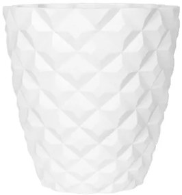 Capi Lux Heraldry Vase taper round II white 51x52 cm