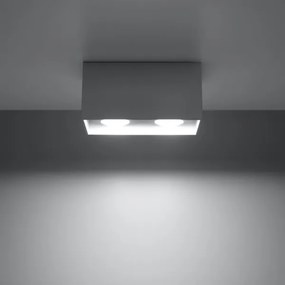 Sollux SL.0382 - Bodové svietidlo QUAD 2xGU10/40W/230V