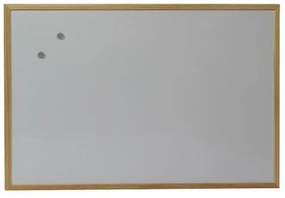 Biela magnetická tabuľa Acacia, 600 x 900 mm