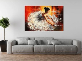 Gario Ručne maľovaný obraz Nádherná tanečnica Rozmery: 100 x 70 cm
