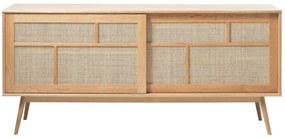 Dizajnová komoda Tallys 180 cm prírodný dub