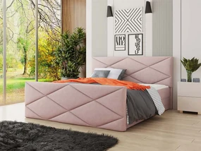 Kontinentálna posteľ Peregryn 4, Rozmer postele: 180x200, Dostupné poťahy: Rico 23