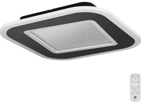Eglo 901241 - LED Stmievateľné stropné svietidlo MACCHIONI LED/20W/230V čierna + DO