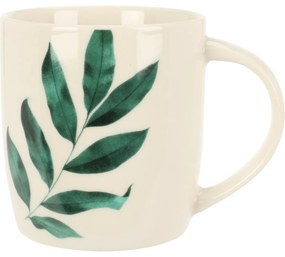 Porcelánový hrnček Leaf, 325 ml