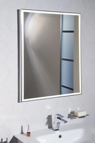 Sapho Sapho, LUMINAR LED podsvietené zrkadlo v ráme 1200x550mm, chróm, NL560