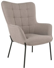 Svetlosivé kreslo ušiak Glasgow – House Nordic