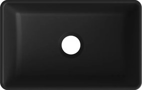 Mexen NADIA UMÝVADLO, 36x23 CM, ČIERNA-MATNÁ, 21613685