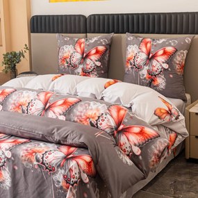 Obliečky z mikrovlákna FLARISSE sivé Rozmer obliečky: 70 x 80 cm | 140 x 200 cm