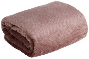 Dekorstudio Deka CINDY5 v tmavo staroružovej farbe Rozmer deky: 70x160cm