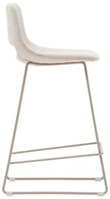 Béžová barová stolička (výška sedadla 65 cm) Zahara – Kave Home