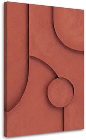 Gario Obraz na plátne 3D geometrický reliéf Rozmery: 40 x 60 cm