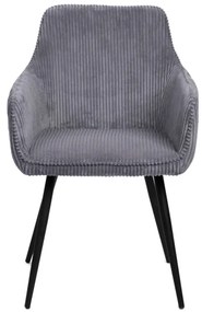 Jedálenská stolička SATORI FASO sivá 894454