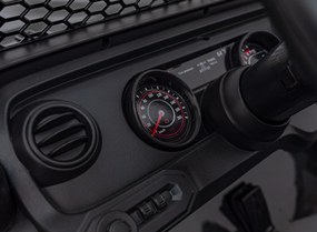 Ramiz Terénne auto OFF-ROAD 3.0 pre deti čierne + diaľkové ovládanie + pomalý štart + pásy + LED a zvuky