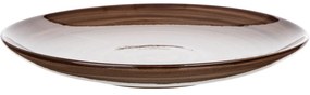 Banquet Tanier plytký PALAS, 27 cm, hnedá