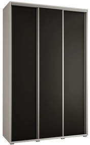 Skriňa 45 Canaris 1 170 biela/čierna/silver