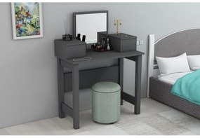 Toaletný stolík Lory (antracit). Vlastná spoľahlivá doprava až k Vám domov. 1107863