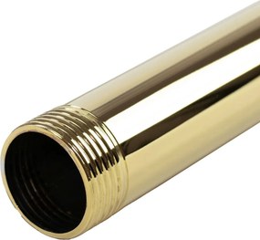 Predĺženie pre vaňovú/sprchovú súpravu REA ø 25 mm - 50 cm, zlatá lesk