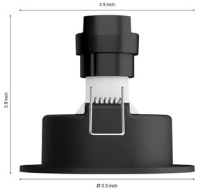 Philips - LED Stmievateľné podhľadové svietidlo Hue MILLISKIN 1xGU10/4,2W/230V