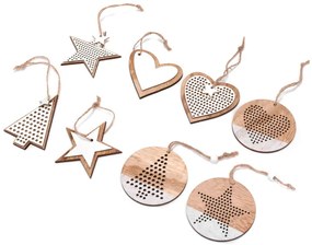 Vianočné ozdoby 311366 MIX (8 ks)