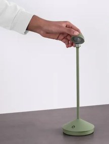 Vonkajšia stolová lampa Lumo zelená