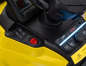 Ramiz Štvorkolka Can Am Outlander ATV s diaľkovým ovládaním žltá