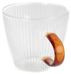 Šálka MABELLE s hnedým uškom 891057 120 ml