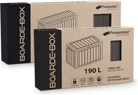 Záhradný box BOARDEBOX 280 l - antracit 116 cm PRMBBL280-S433