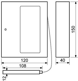 Požiarna oceľová skrinka so sklom a kladivkom RICHTER TS.1021.G (červená), Richter červená