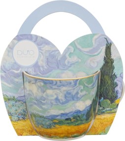 Porcelánový hrnček Van Gogh Wheat Field 460 ml