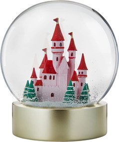 CASTLE Snehová guľa svietiaca zámok 20 cm
