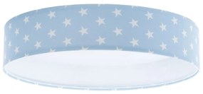 LED Stmievateľné svietidlo GALAXY KIDS LED/24W/230V hviezdičky modrá/biela + DO
