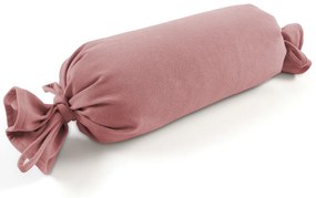 Biante Vankúš valec bonbon Velur VLR-001 Staroružový 15x40 cm