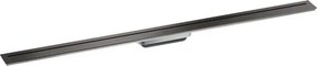Sprchový žľab Hansgrohe Axor Drain 120 cm nerez kartáčovaný černý chrom 42524340