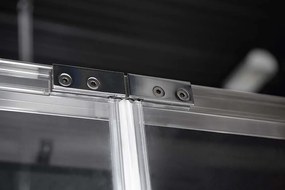 Polysan Polysan, LUCIS LINE skladacie sprchové dvere 900mm, číre sklo, DL2815