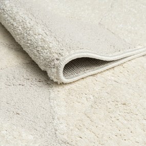 Angel Carpet, Kusový koberec Aurora 11 White, 60x110, biela, kancelária